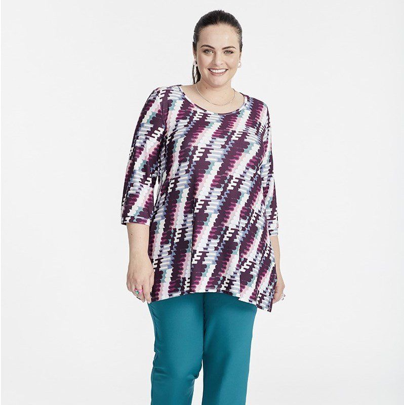 Camiseta estampado horizontal de SPG Woman