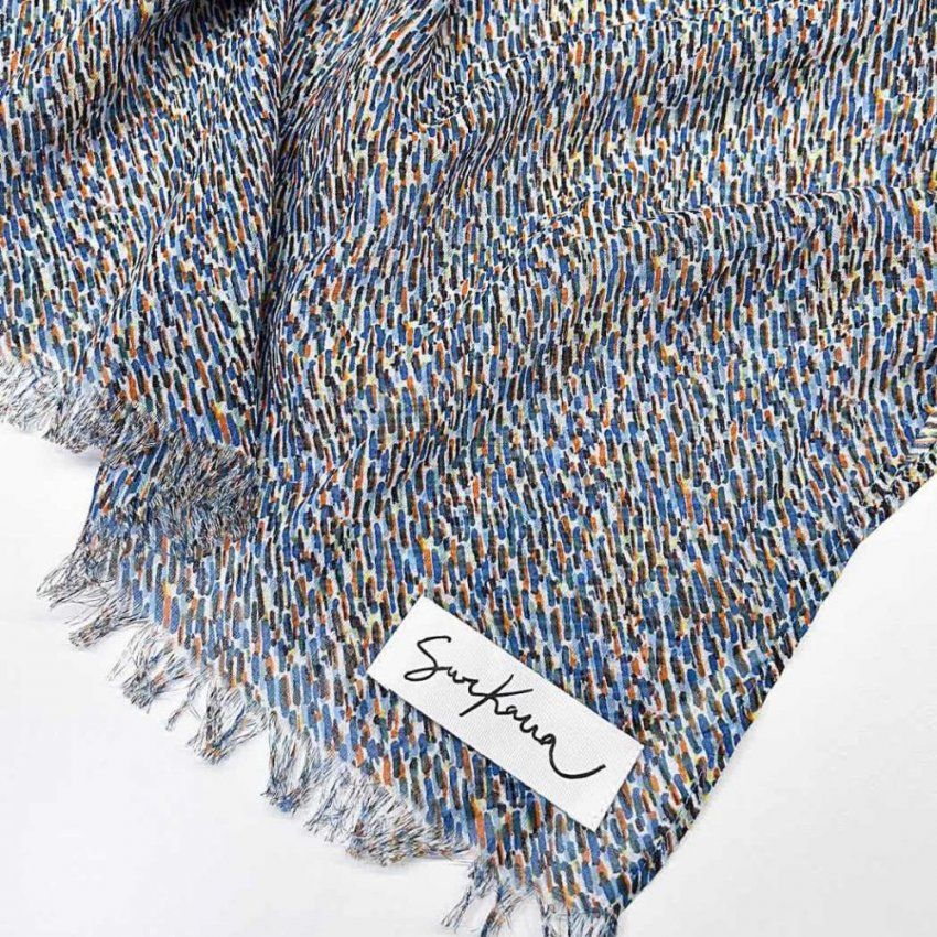 Pañuelo mini rallotes de Surkana