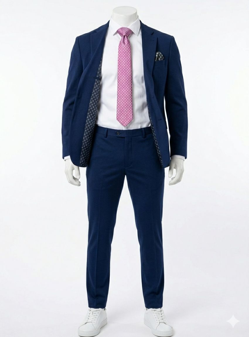 Traje azul tinta de Alexander & Co.