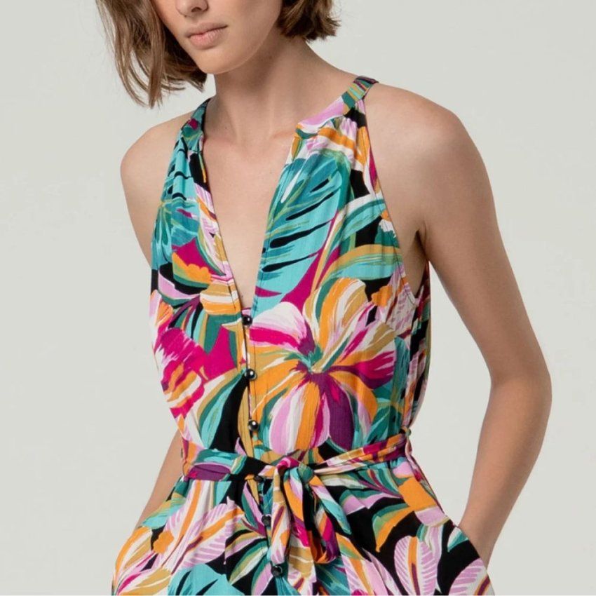Vestido estampado grande de Surkana