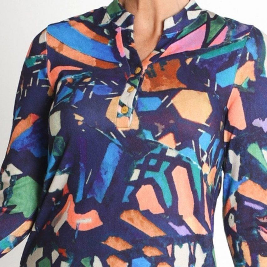 Jersey multi color de Nayat