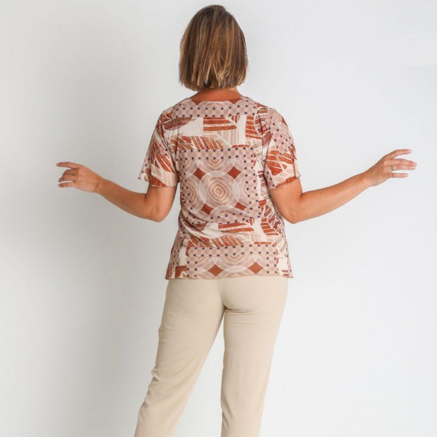 Camiseta tul manga corta de Nayat