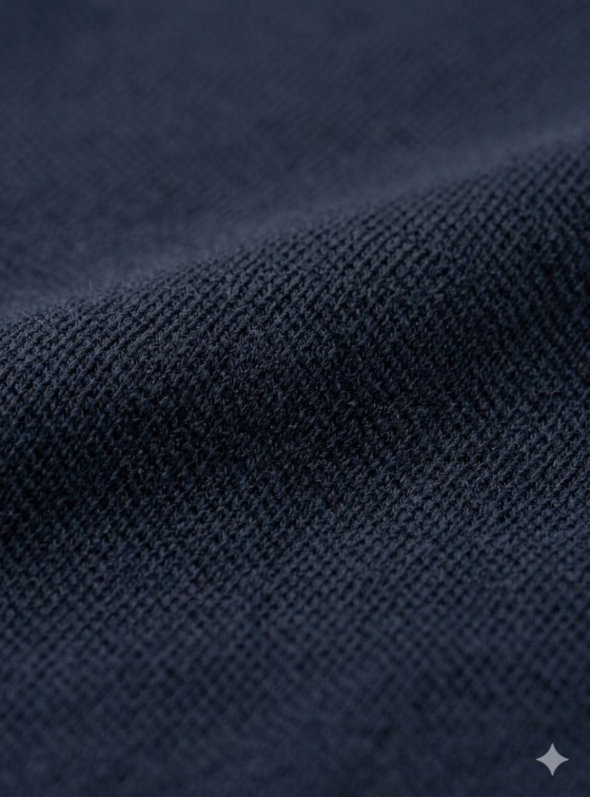 Polo azul marino de Tomé