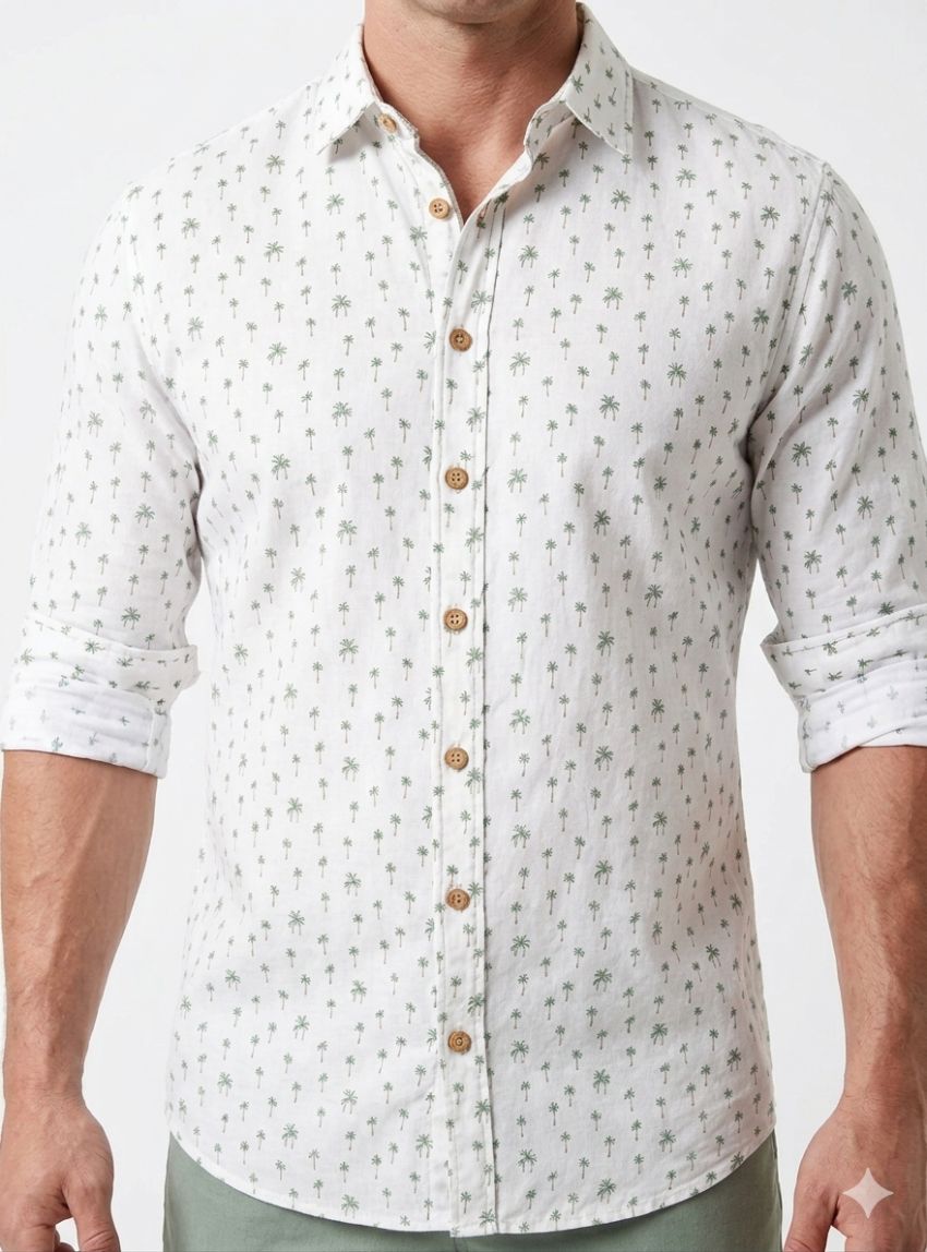 Camisa palmeras de Corsare