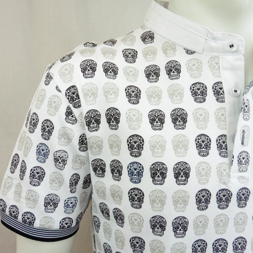 Polo calaveras de Dark & Fish