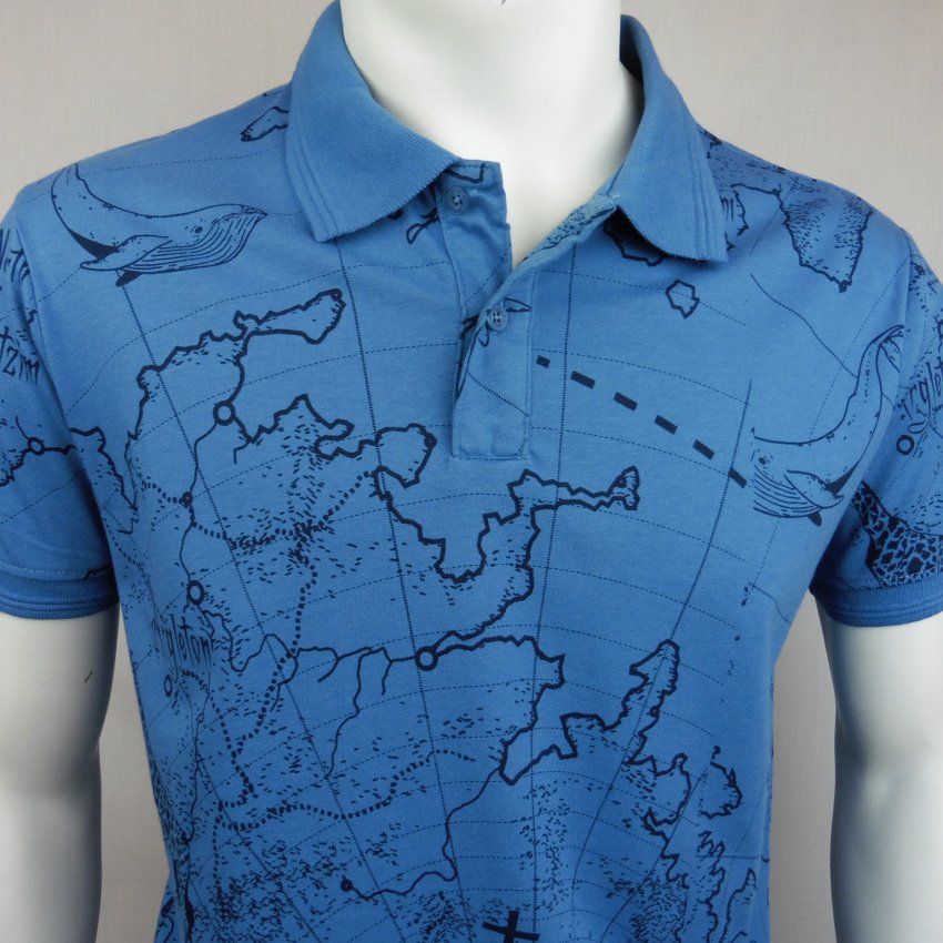 Polo azul mapa de Lois