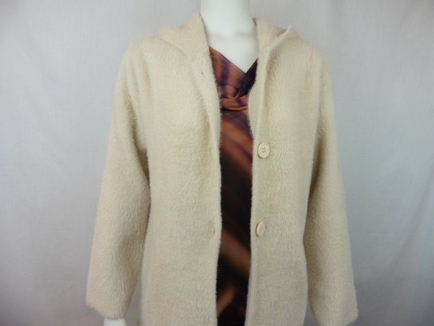 Abrigo pelo crudo de WNT Collection