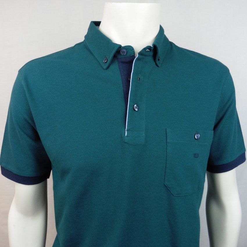 Polo verde botella de G54