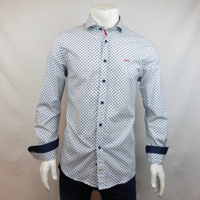 Camisa rombos de Dark & Fish