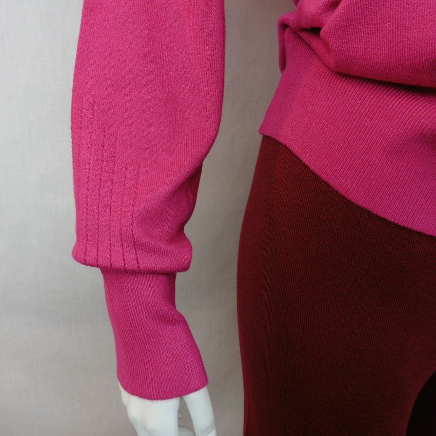 Jersey cuello redondo fucsia de WNT Collection
