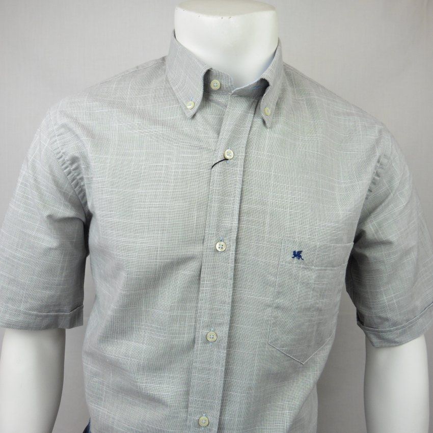 Camisa m/c gris de VNTO