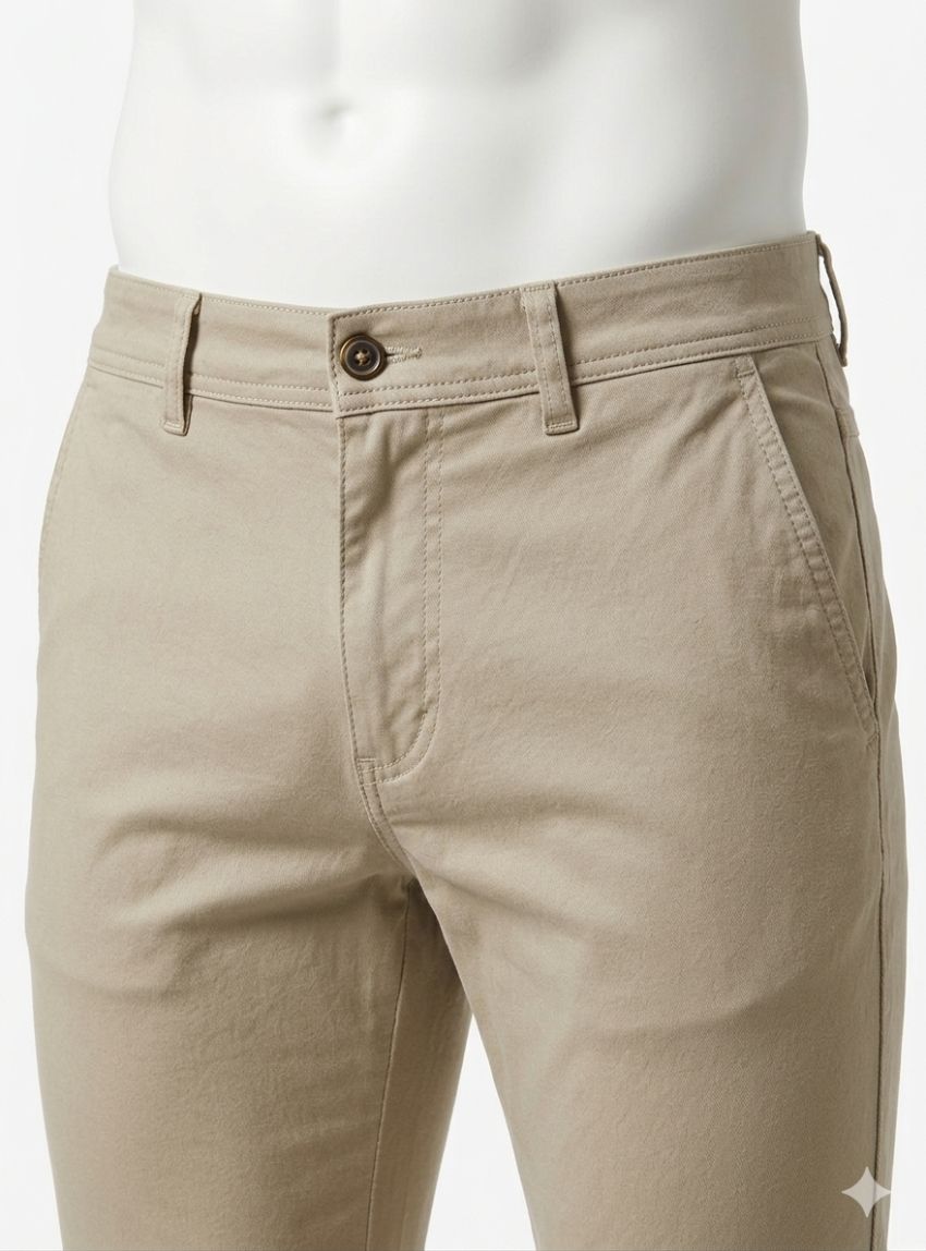 Pantalón lyocel beige de Tayron's