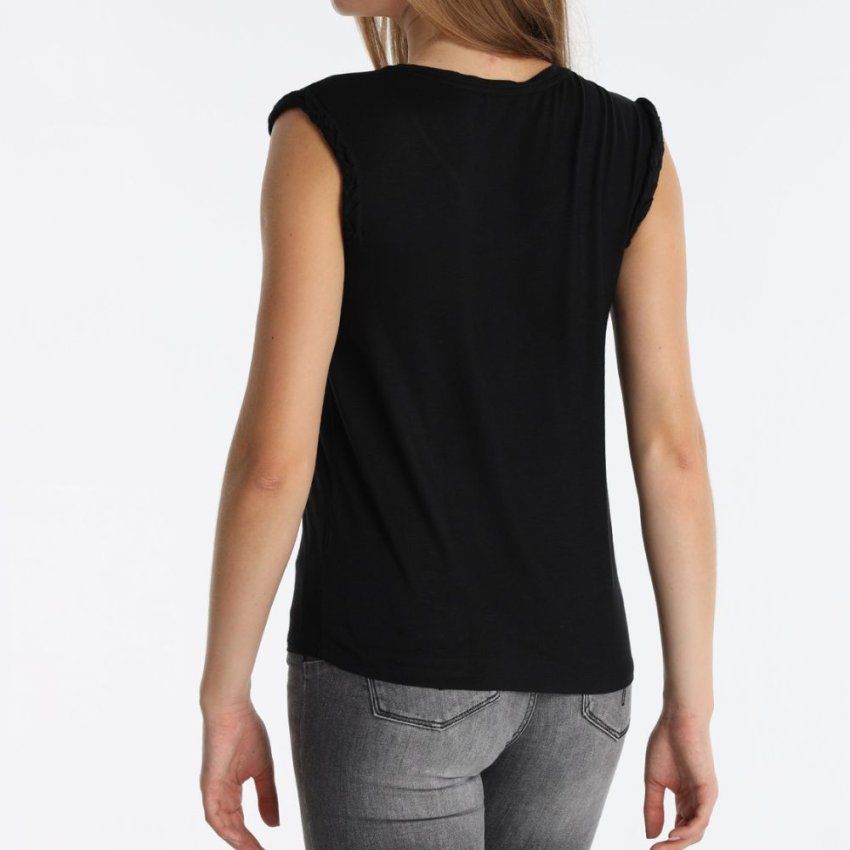 Camiseta negra topos de Lois
