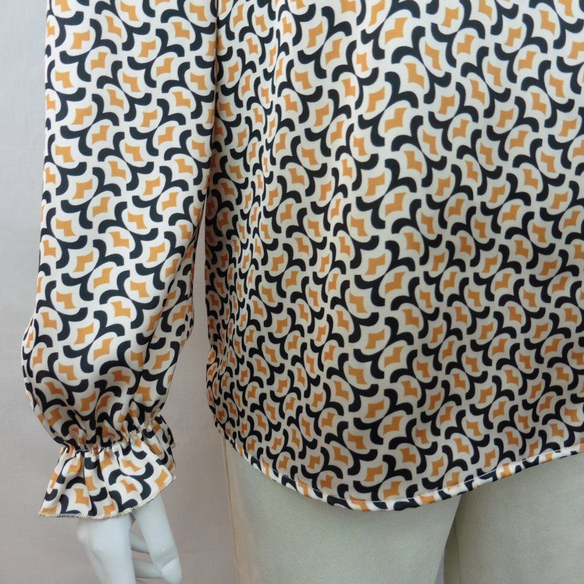 Blusa estampada de Lourdes Castillo