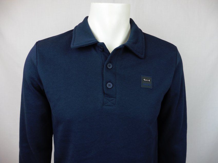 Polo azul marino de Dark & Fish