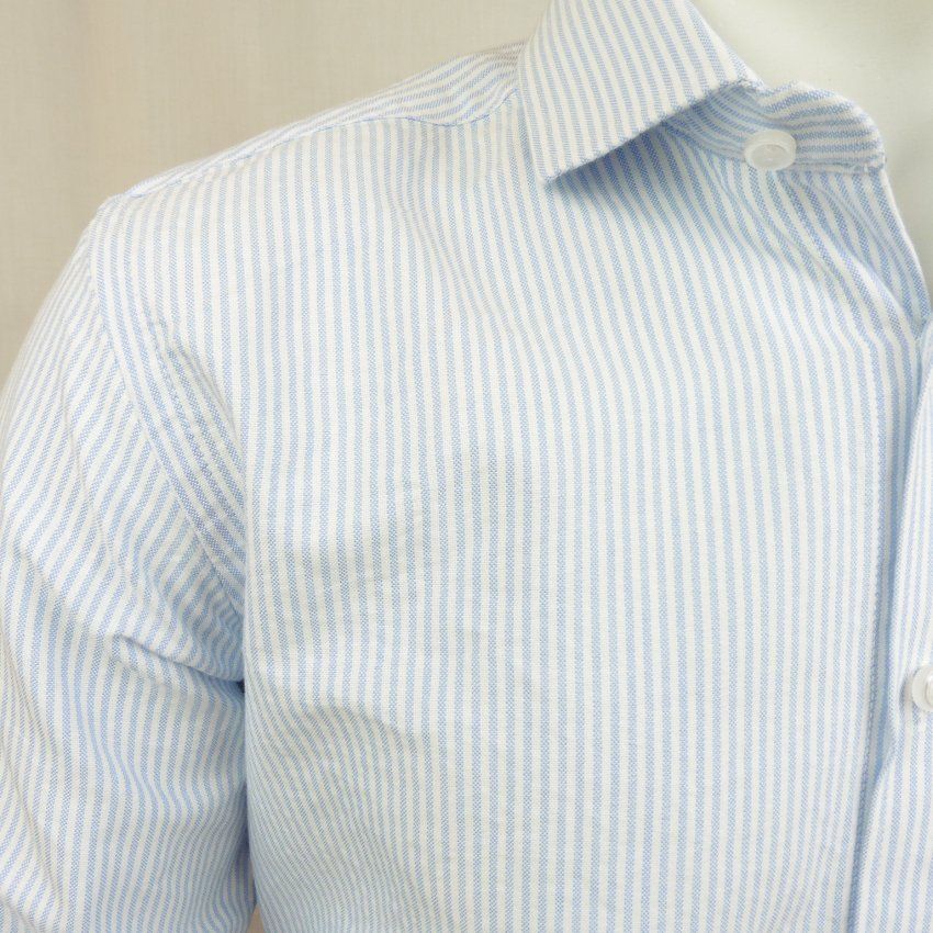 Camisa rayas celeste de Yellow Skin