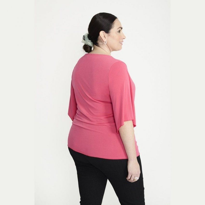 Camiseta cruzada geranio de SPG Woman