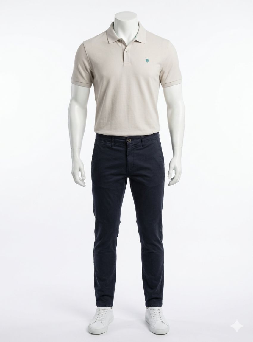 Polo gris perla de Tomé