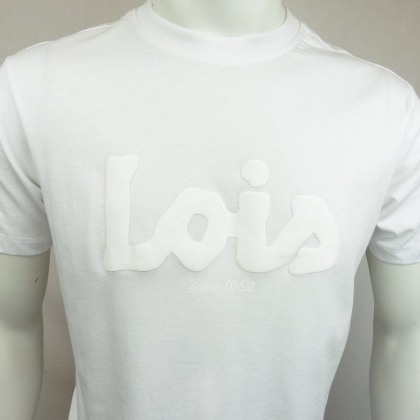 Camiseta blanca letras al tono de Lois