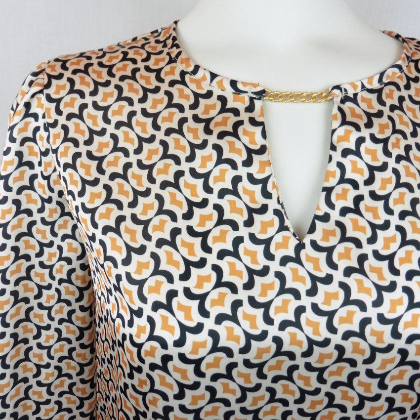 Blusa estampada de Lourdes Castillo