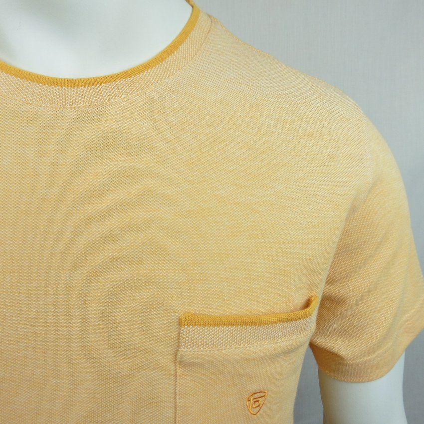 Camiseta piqué naranja de Tomé