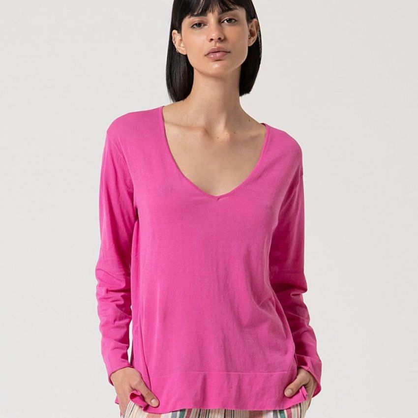 Jersey fino rosa de Surkana