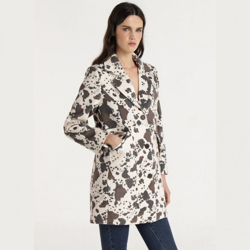 Abrigo animal print de Lois