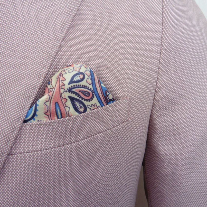 Traje rosa mini dibujo de Alexander & Co.