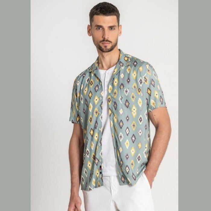 Camisa rombos de Dos Galgos