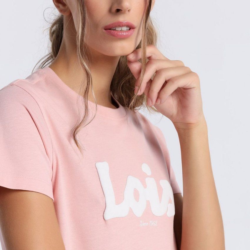 Camiseta rosa palo de Lois