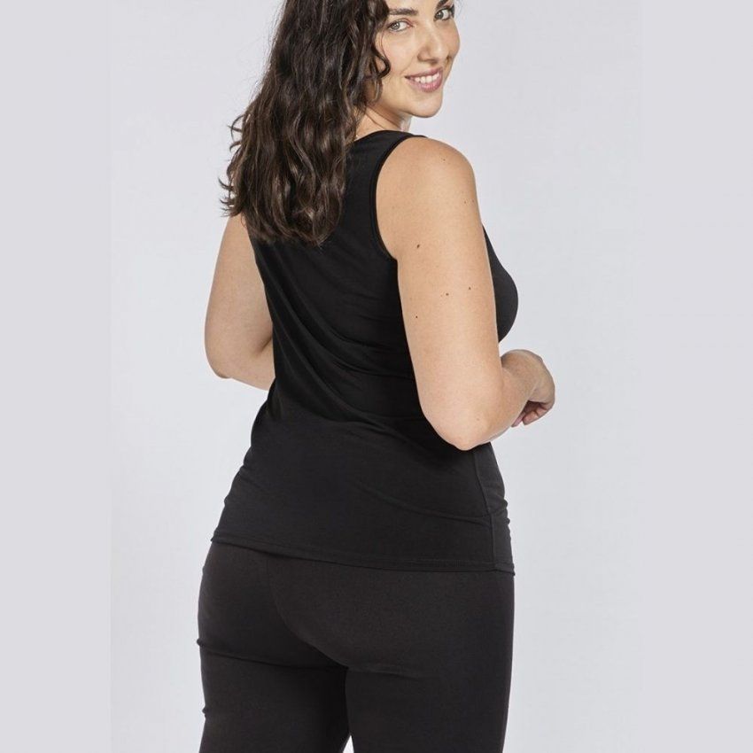 Top lencero negro de SPG Woman