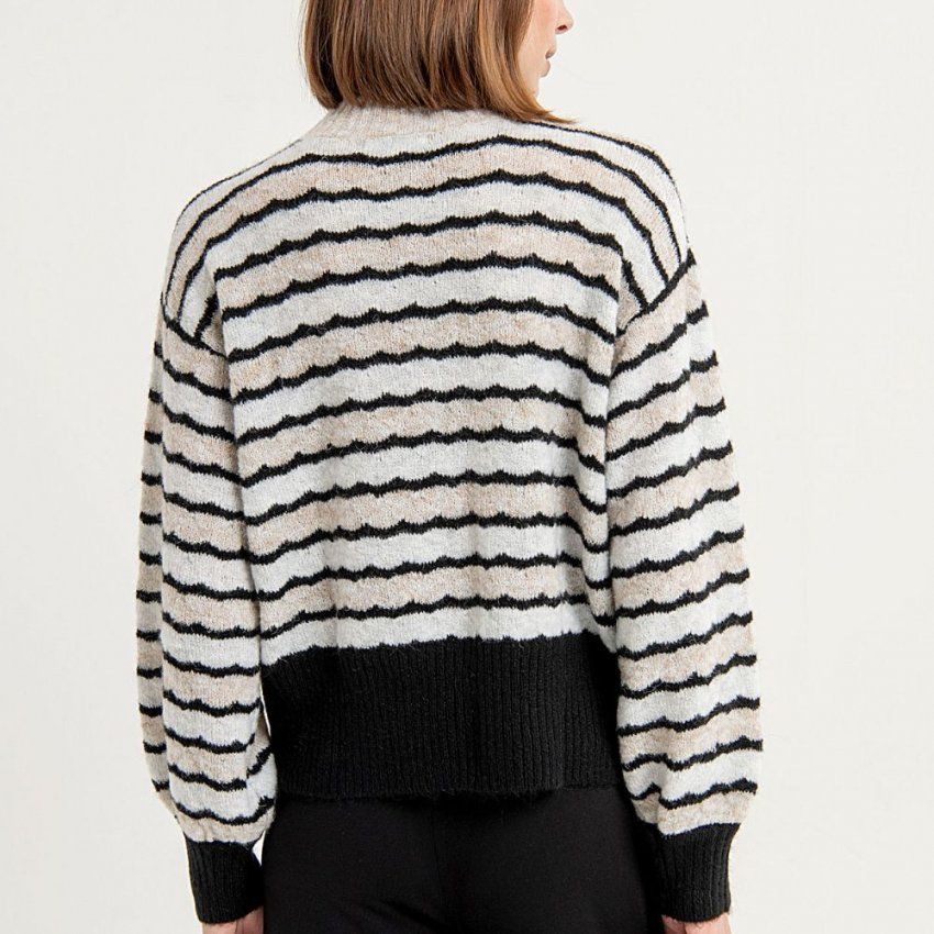 Jersey semi cisne rayas de Surkana