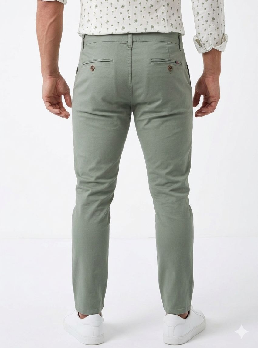 Pantalón verde de West