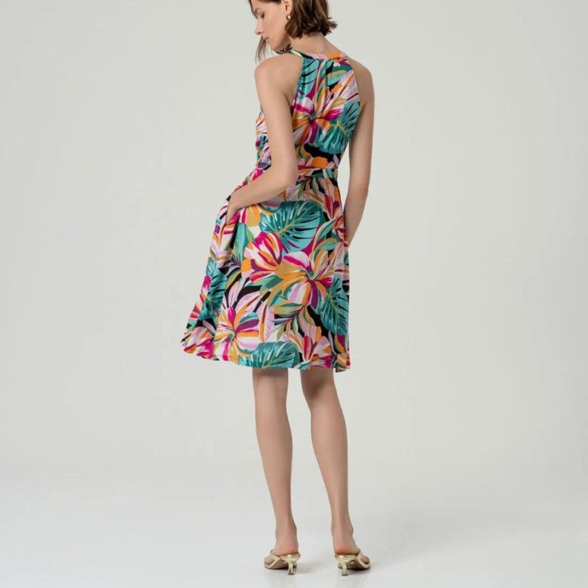 Vestido estampado grande de Surkana