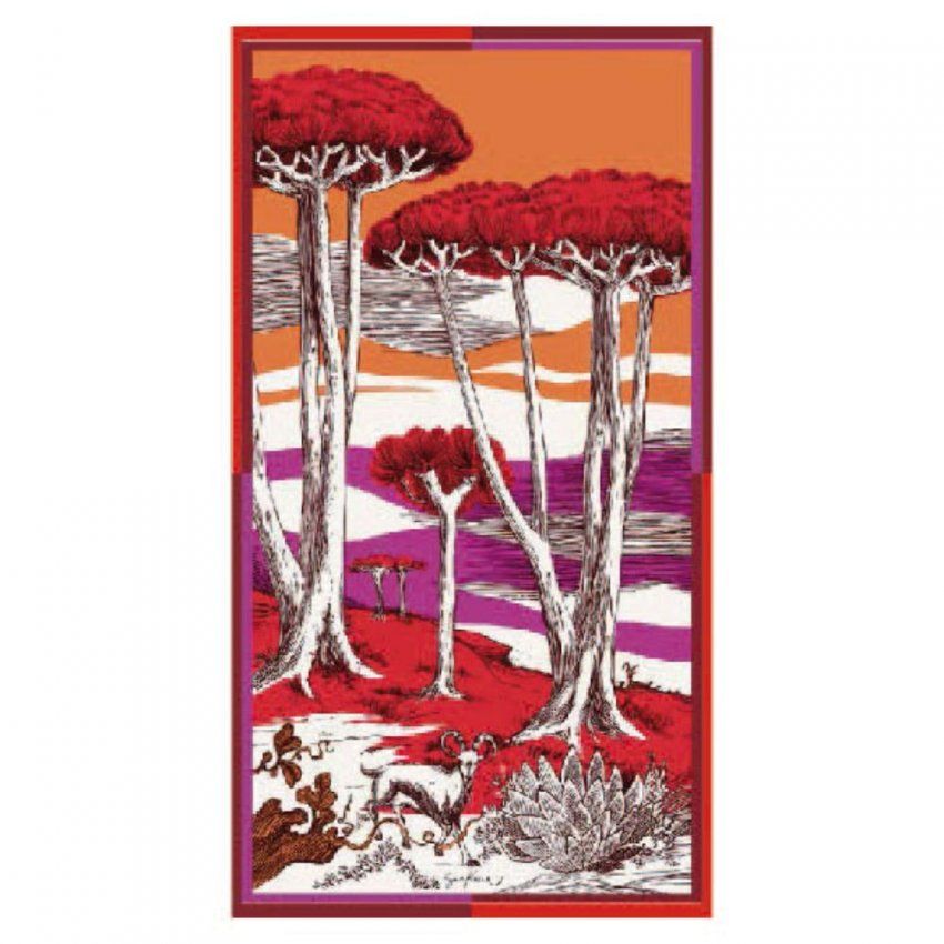 Pañuelo solidario árboles draco de Surkana
