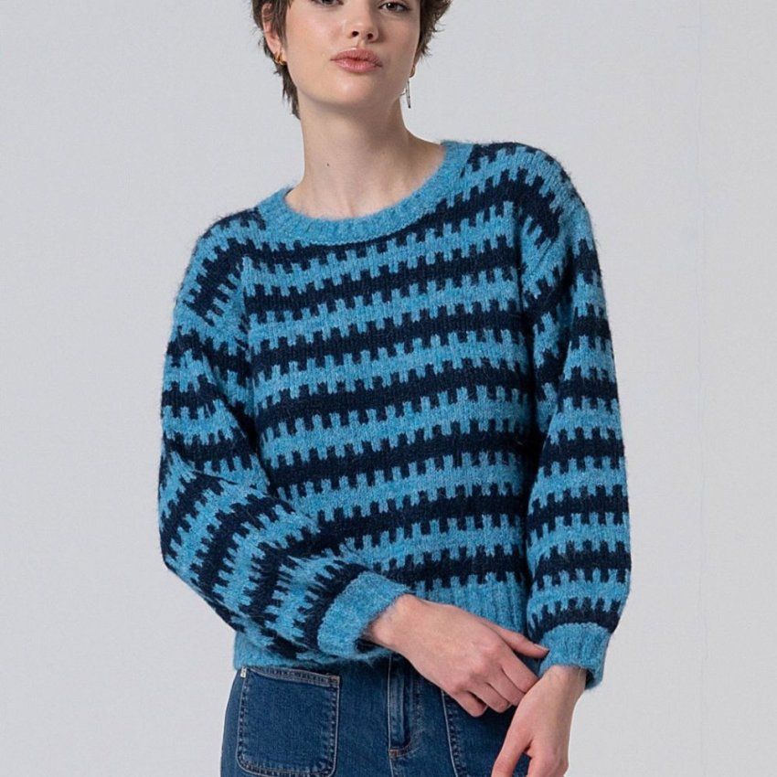 Jersey dibujo azul de Surkana