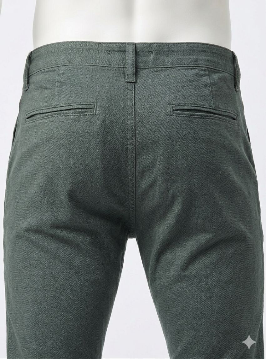 Pantalón verde mini dibujo de West