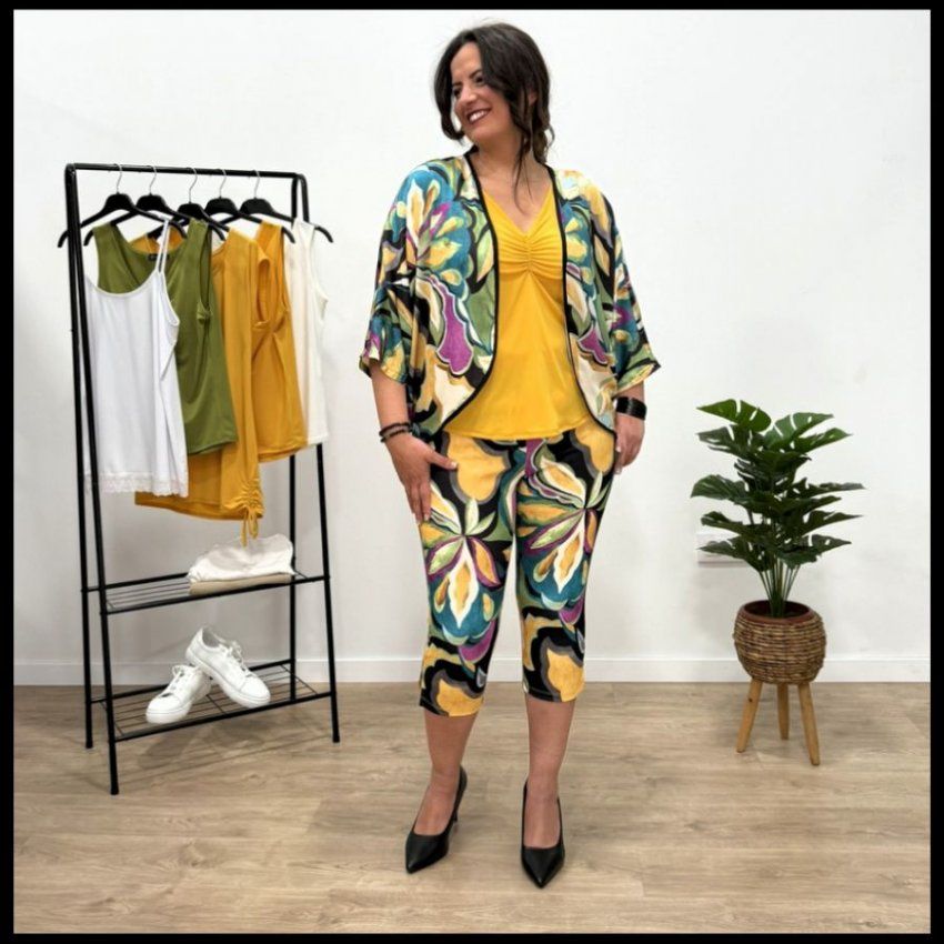 Kimono estampado de Yemeka