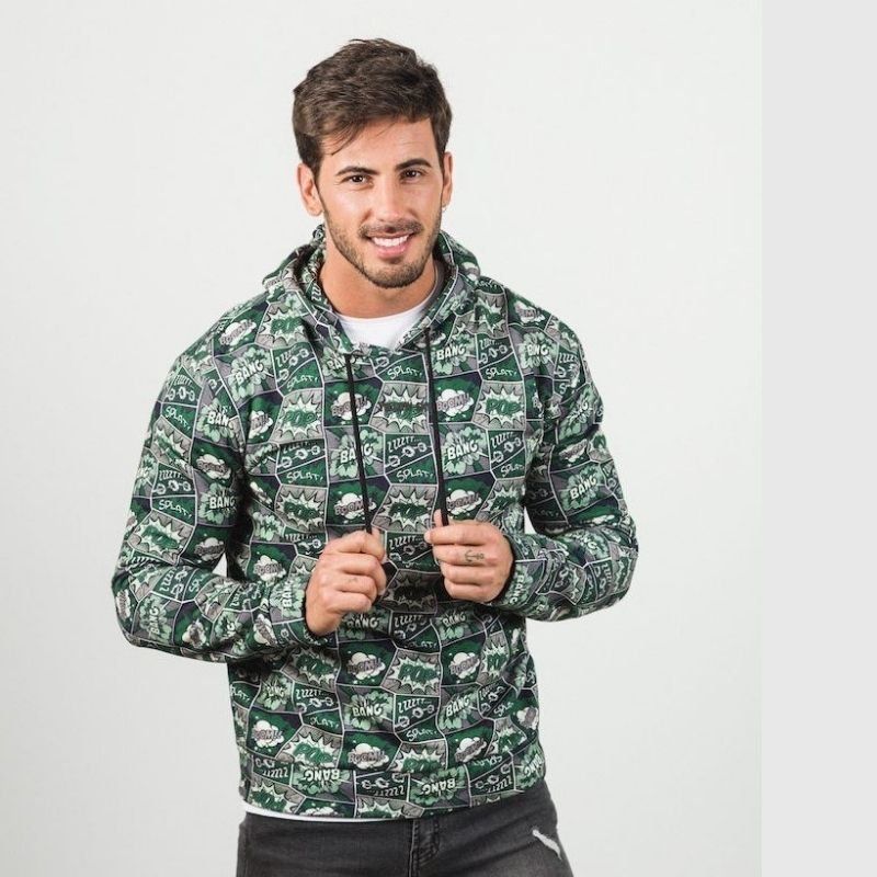 Sudadera comics de Yellow Skin