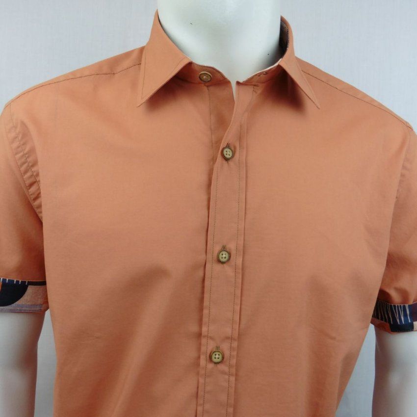 Camisa voile naranja de Corsare