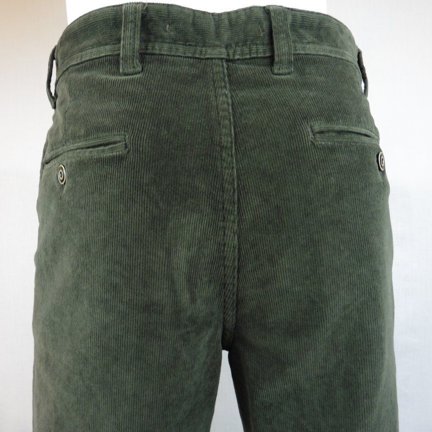 Pantalón pana verde oscuro de Tayron's