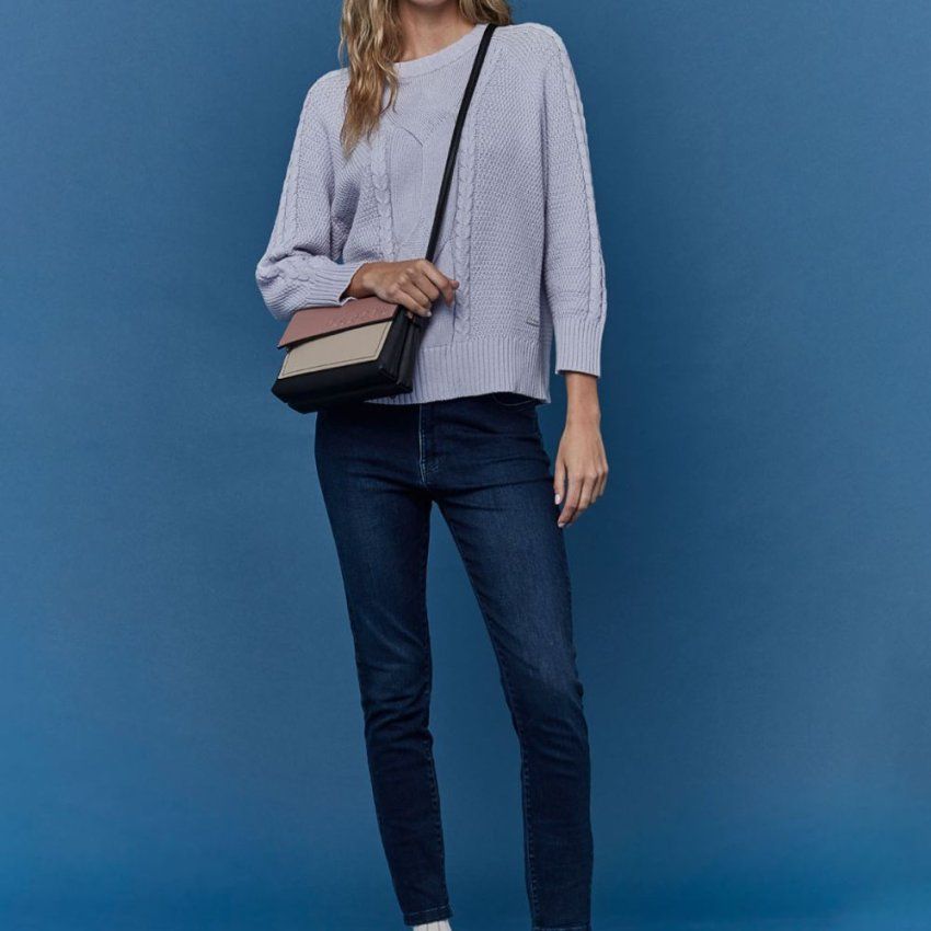 Jersey algodón lila de Lois