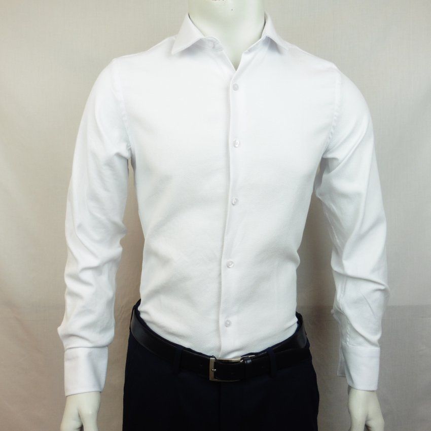 Camisa blanca relieve de Glaas