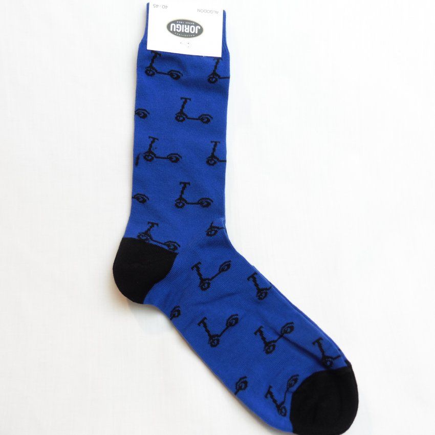 Calcetines patines azul de Jorigu