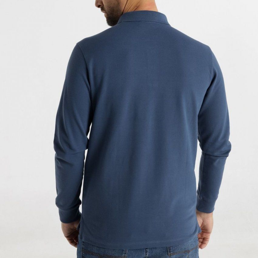 Polo azul medio de Lois