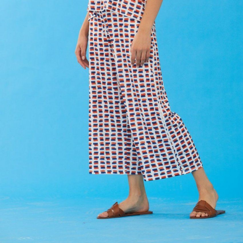Pantalón ancho guiones de WNT Collection