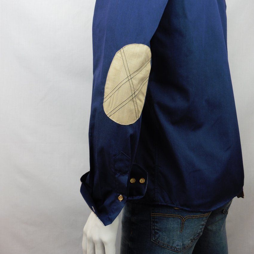 Camisa coderas azul de Yellow Skin