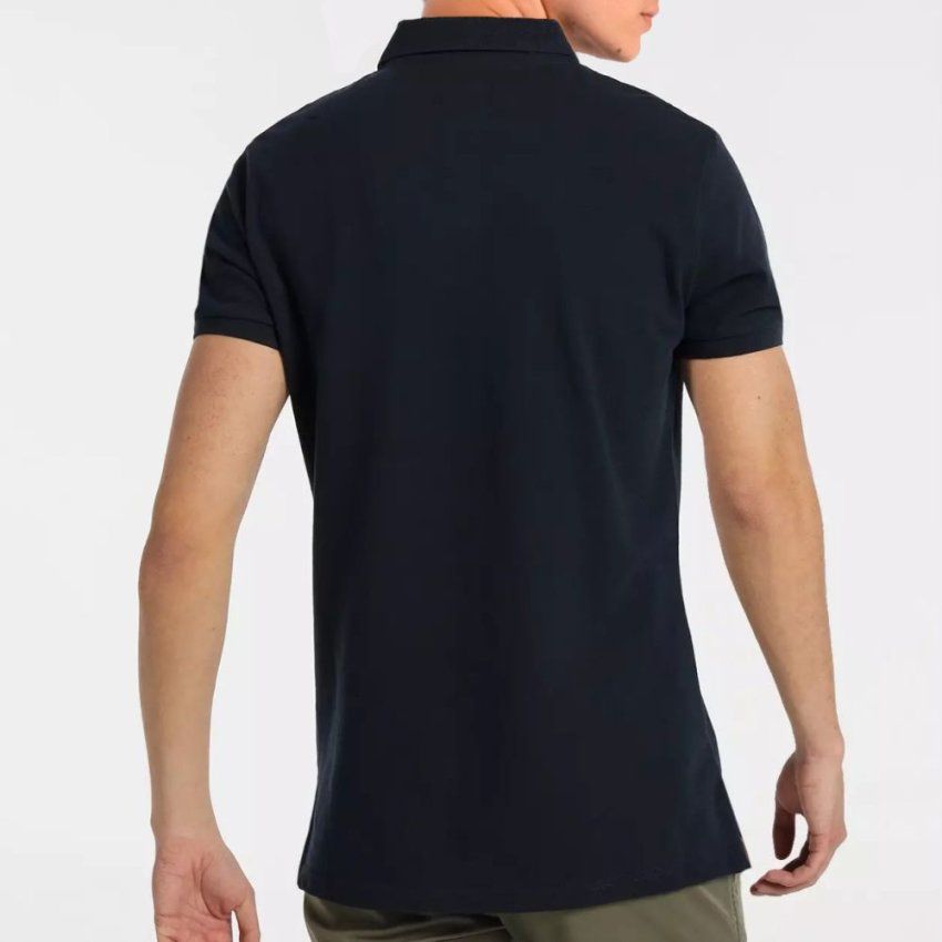 Polo piqué azul marino de Lois