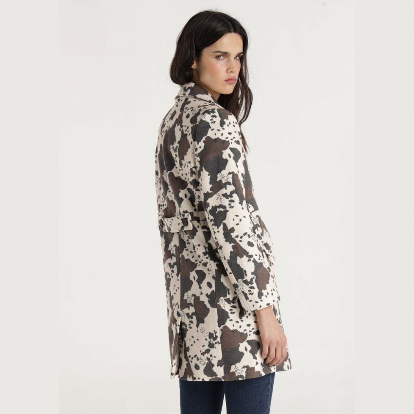 Abrigo animal print de Lois