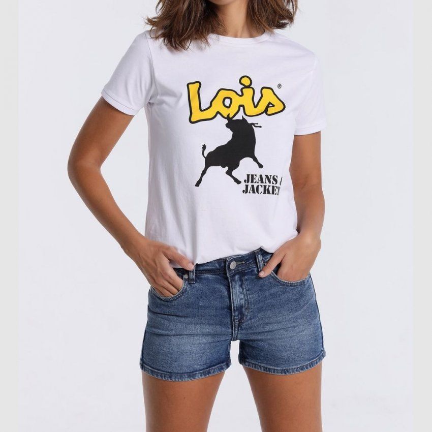 Short vaquero de Lois